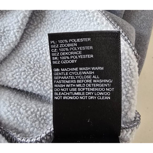 The North Face Sweatshirt Men's S Gray Chest Zipper Pocket Pullover - Picture 5 of 16